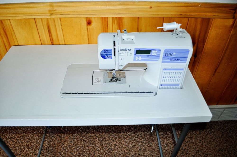 Best ideas about DIY Sewing Machine Table
. Save or Pin Inspiring Creations DIY Sewing Table and First Time Free Now.