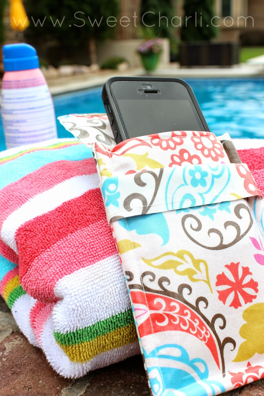 Best ideas about DIY Sewing Projects
. Save or Pin DIY Water Resistant Phone Pouch Sweet Charli Now.