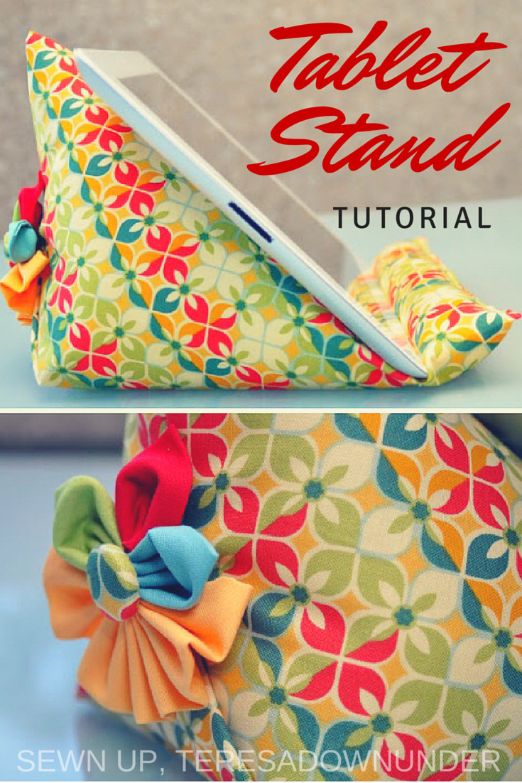 Best ideas about DIY Sewing Projects
. Save or Pin iPad stand tutorial Now.