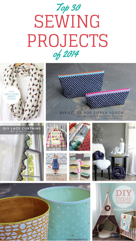 Best ideas about DIY Sewing Projects
. Save or Pin Top 30 Sewing Projects of 2014 with tutorials Now.