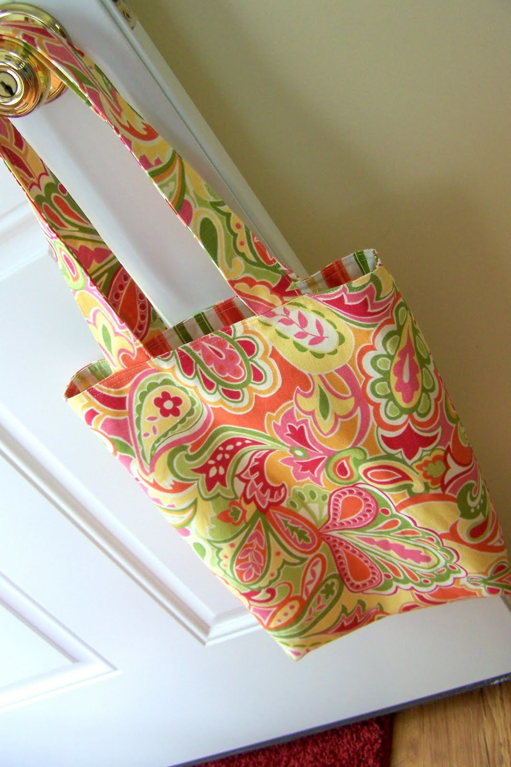 Best ideas about DIY Sewing Projects
. Save or Pin Matilda s Reversible Library Tote Now.