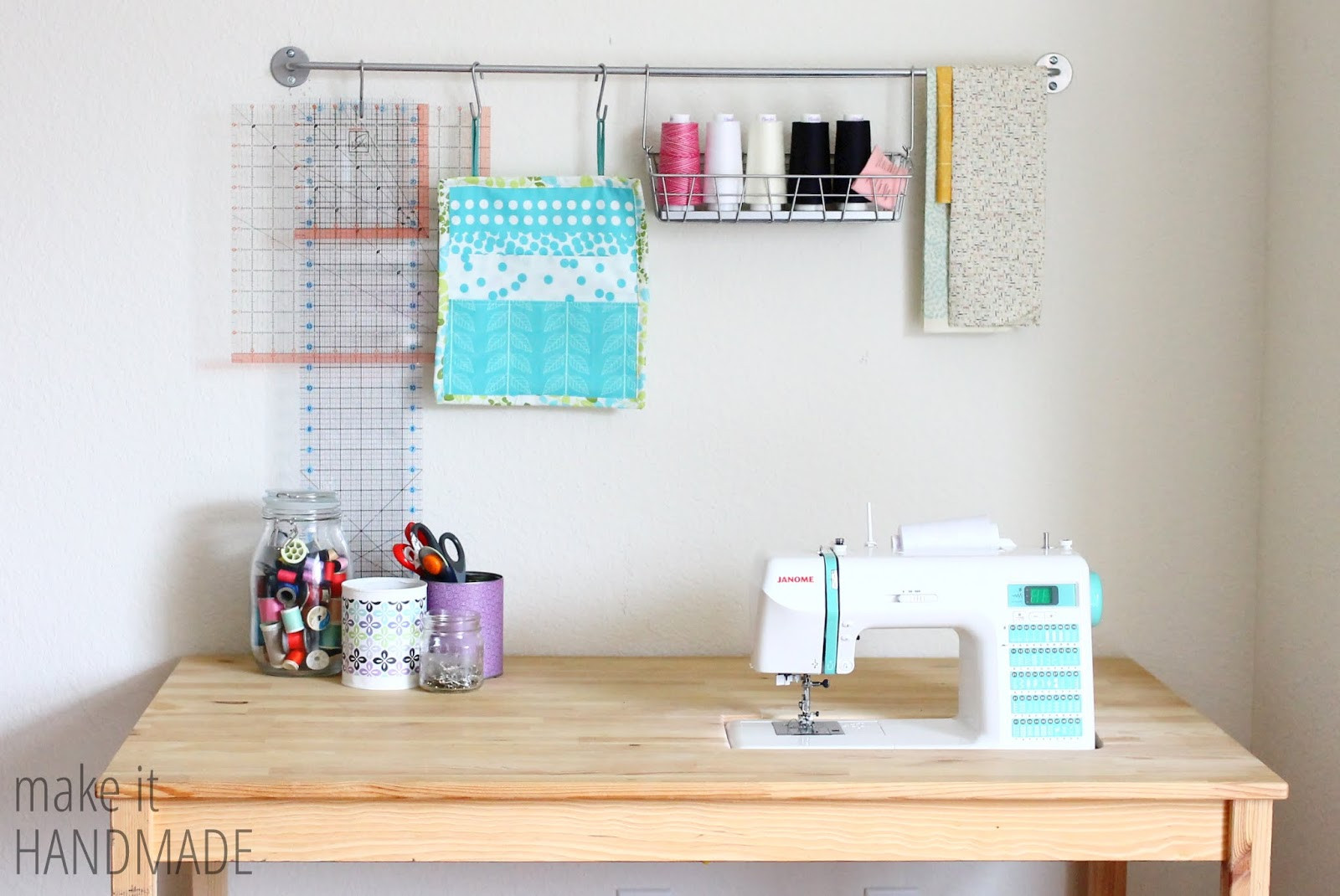Best ideas about DIY Sewing Table
. Save or Pin Make It Handmade Easy DIY IKEA Sewing Table Hack Now.