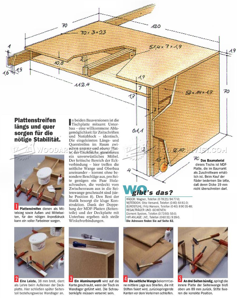 Best ideas about DIY Sewing Table Plans
. Save or Pin DIY Sewing Table • WoodArchivist Now.
