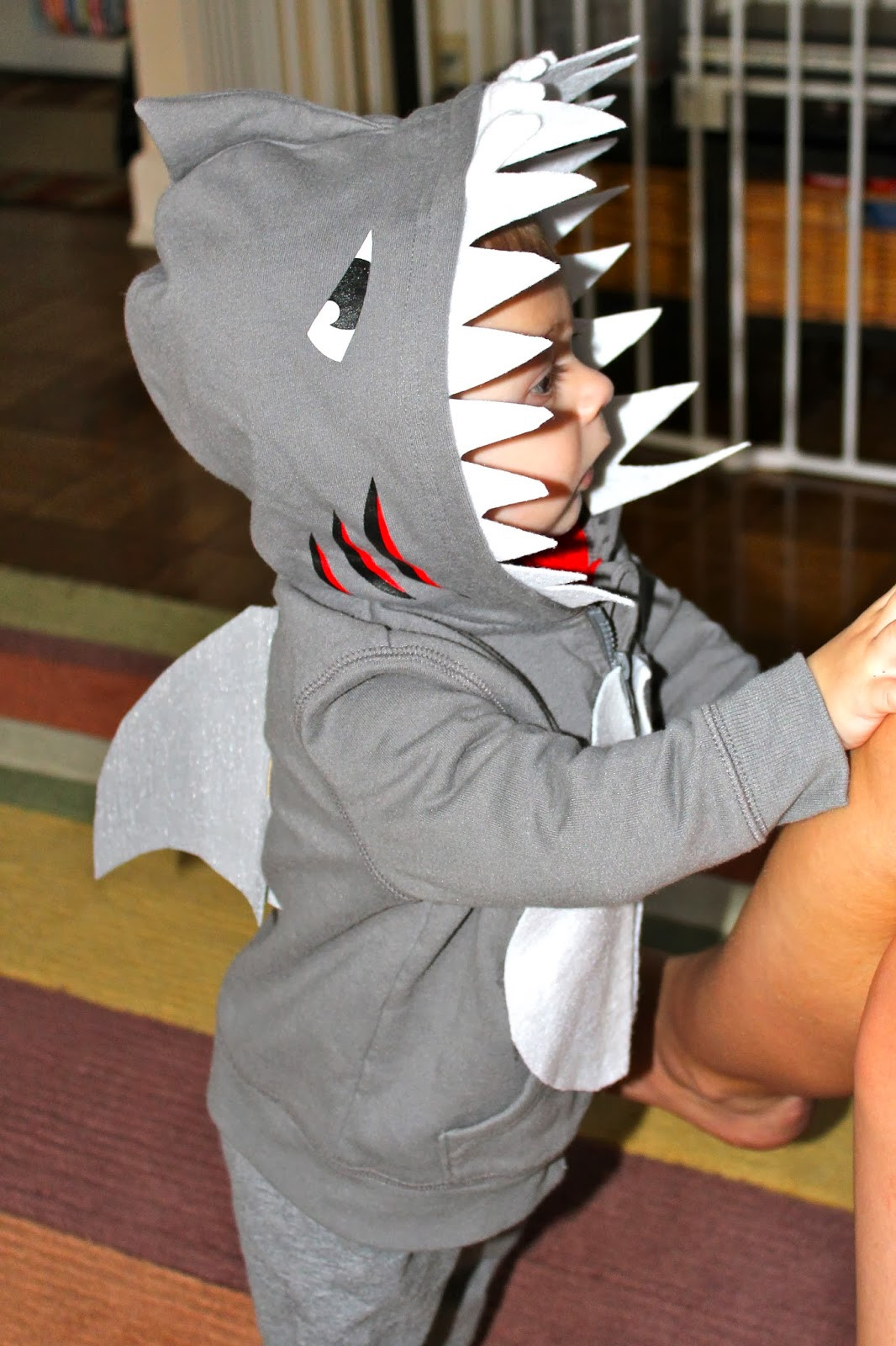 Best ideas about DIY Shark Costume
. Save or Pin Project Baby Mom Happy Halloween Plus a DIY Shark Now.