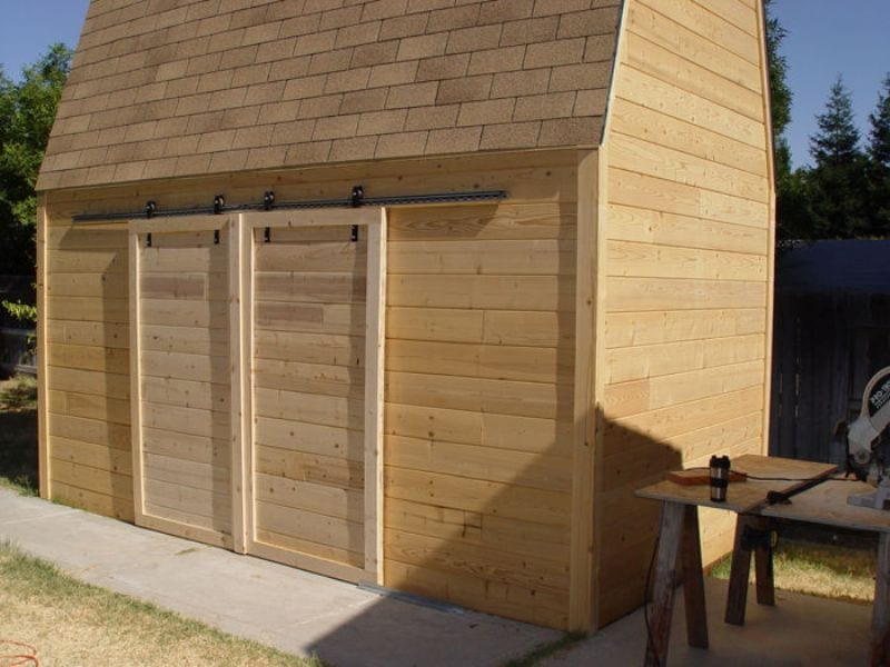 Best ideas about DIY Shed Door
. Save or Pin DIY Sliding Barn Doors From Skateboard Wheels Now.