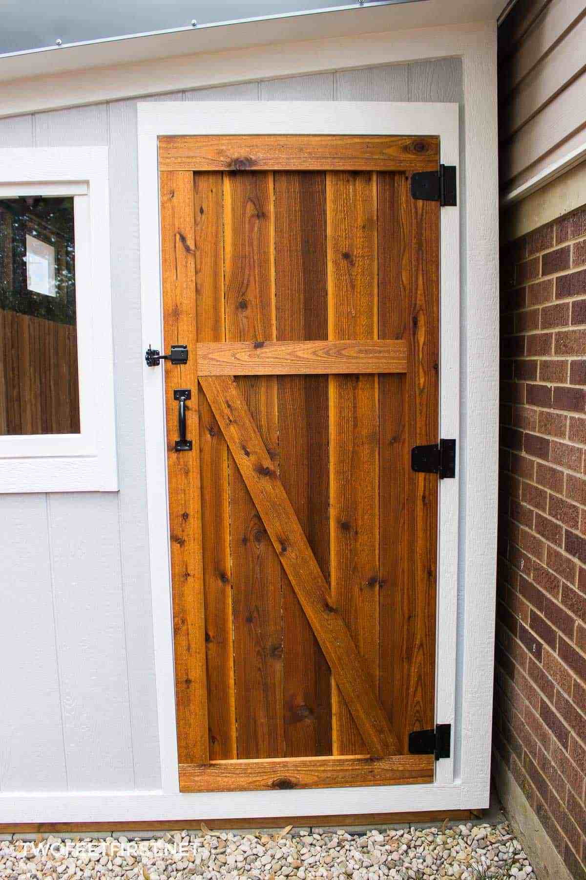 Best ideas about DIY Shed Door
. Save or Pin How to build a cedar shed door Now.