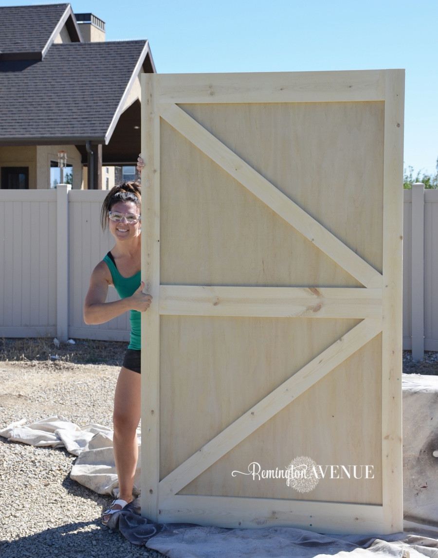 Best ideas about DIY Shed Door
. Save or Pin $50 DIY British Brace Barn Door Remington Avenue Now.