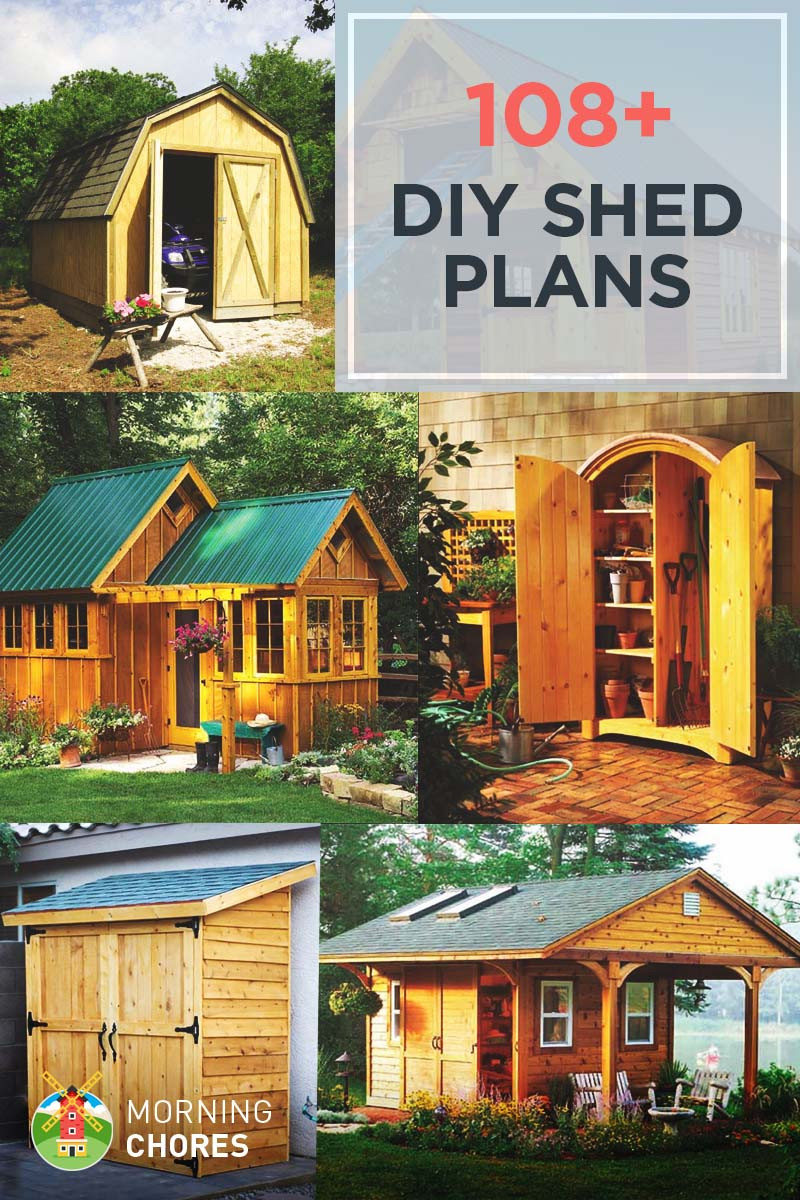 Best ideas about DIY Shed Plans Free
. Save or Pin 108 DIY Shed Plans with Detailed Step by Step Tutorials Free Now.