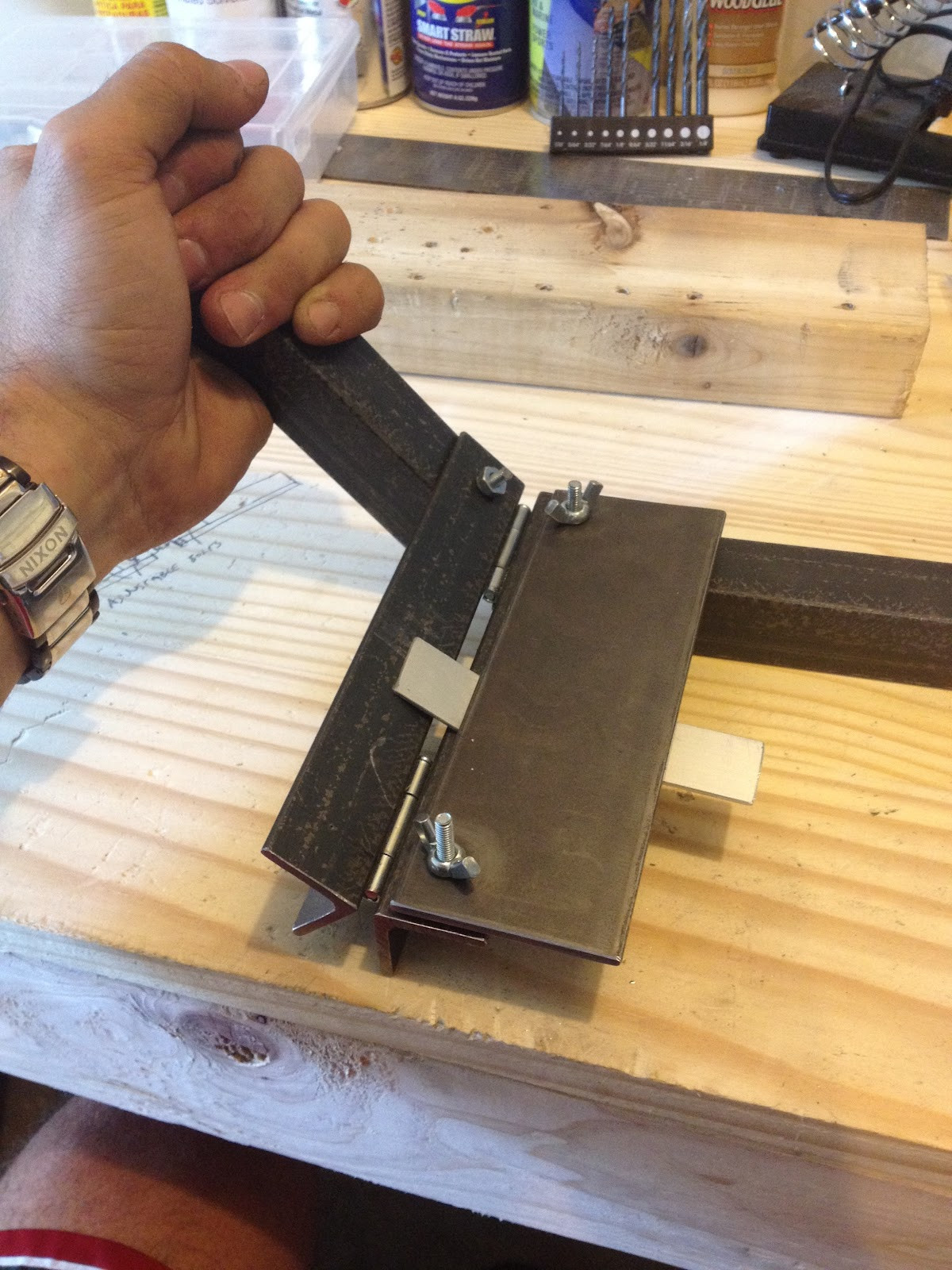 Best ideas about DIY Sheet Metal Brake
. Save or Pin Somewhere in the boundary layer DIY Metal Brake Now.