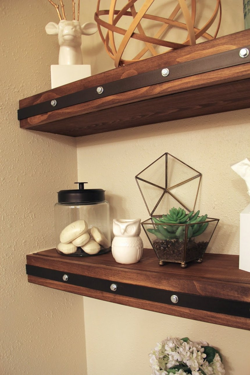 Best ideas about DIY Shelf Bracket Ideas
. Save or Pin Diy Floating Shelving Ideas Shelf Brackets Home Depot Now.