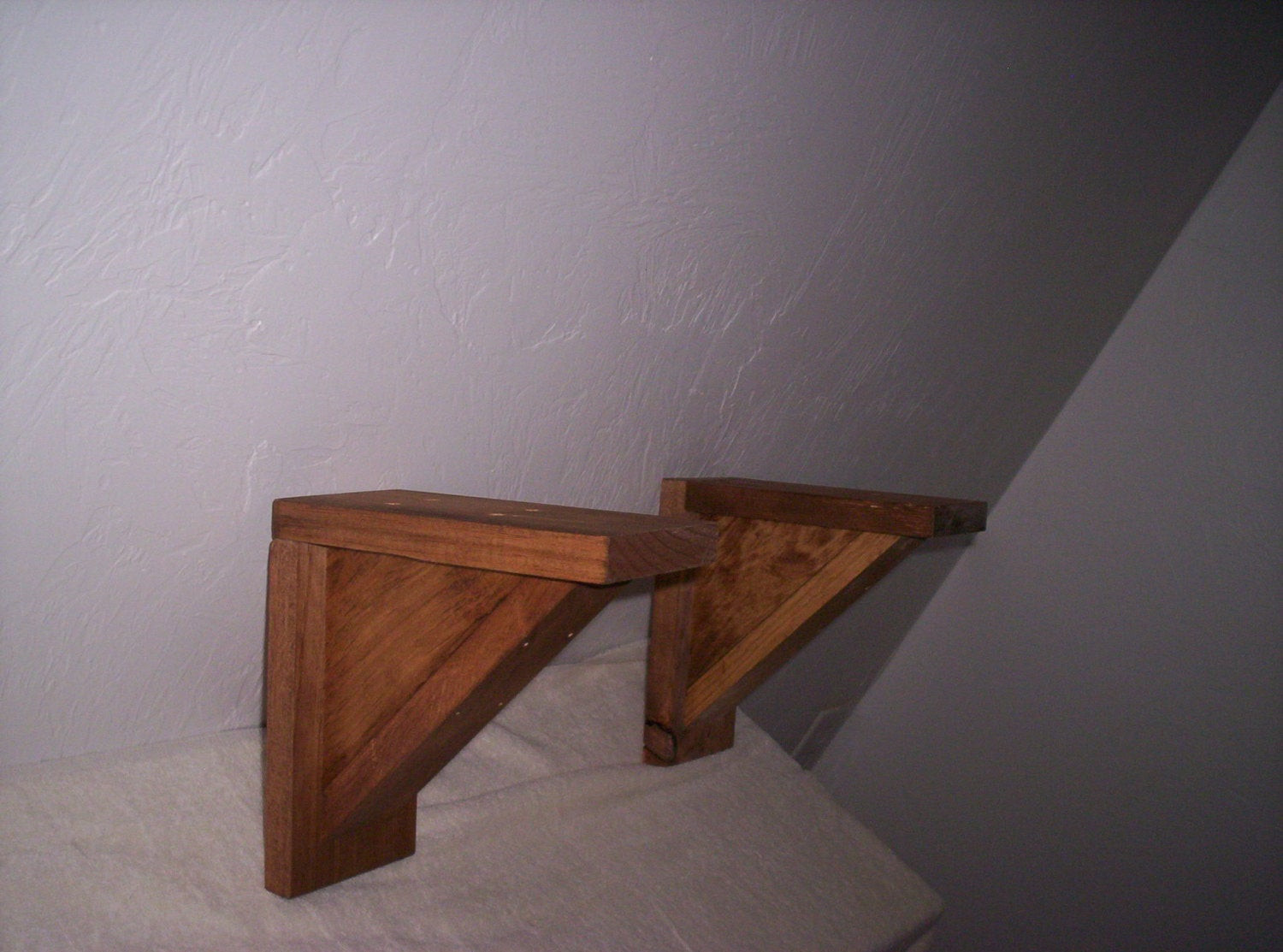 Best ideas about DIY Shelf Brackets Wood
. Save or Pin Wooden Support Brackets for DIY Shelving set of 2 brackets Now.