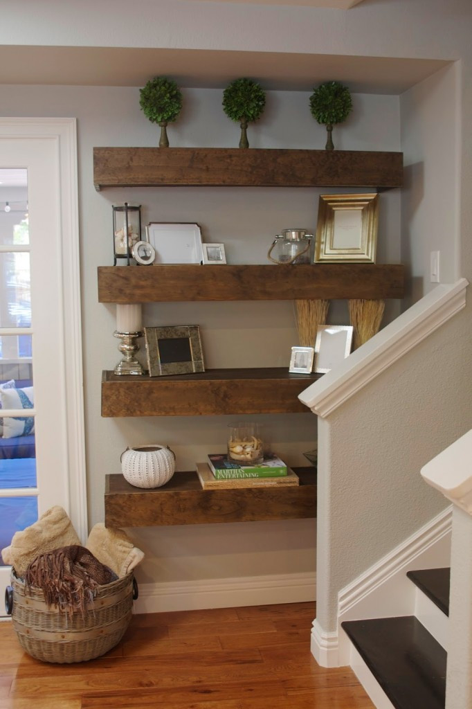 Best ideas about DIY Shelf Ideas
. Save or Pin Simple DIY Floating Shelves Tutorial Decor Ideas Now.