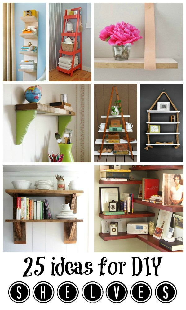 Best ideas about DIY Shelf Ideas
. Save or Pin 25 Great DIY Shelving Ideas Construction Haven Home Now.