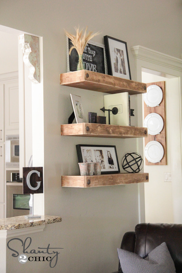 Best ideas about DIY Shelves For Living Room
. Save or Pin DIY Floating Shelves Now.