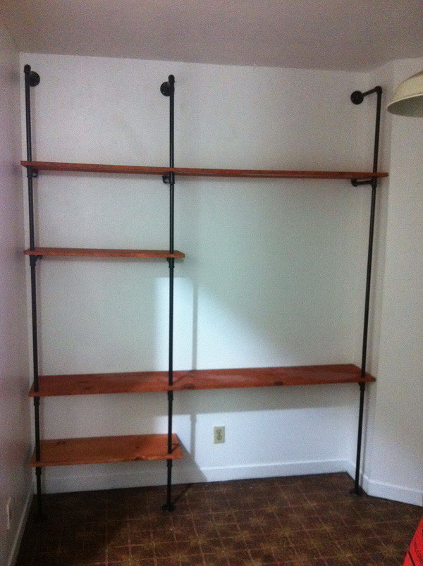 Best ideas about DIY Shelving Unit
. Save or Pin How To Build A Plumbing Pipe Shelving Wall Unit Easy DIY Now.