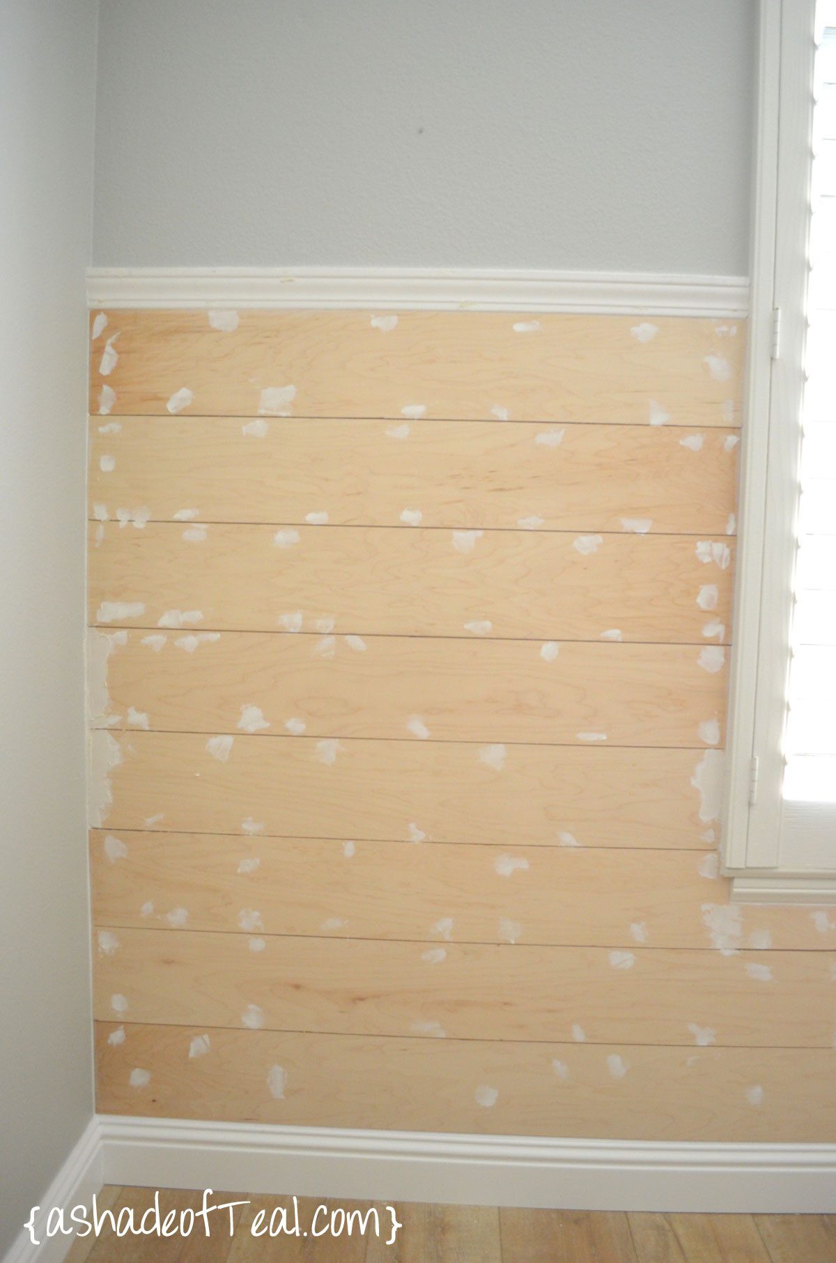 Best ideas about DIY Shiplap Wall . Save or Pin DIY Faux Shiplap Wall Now.