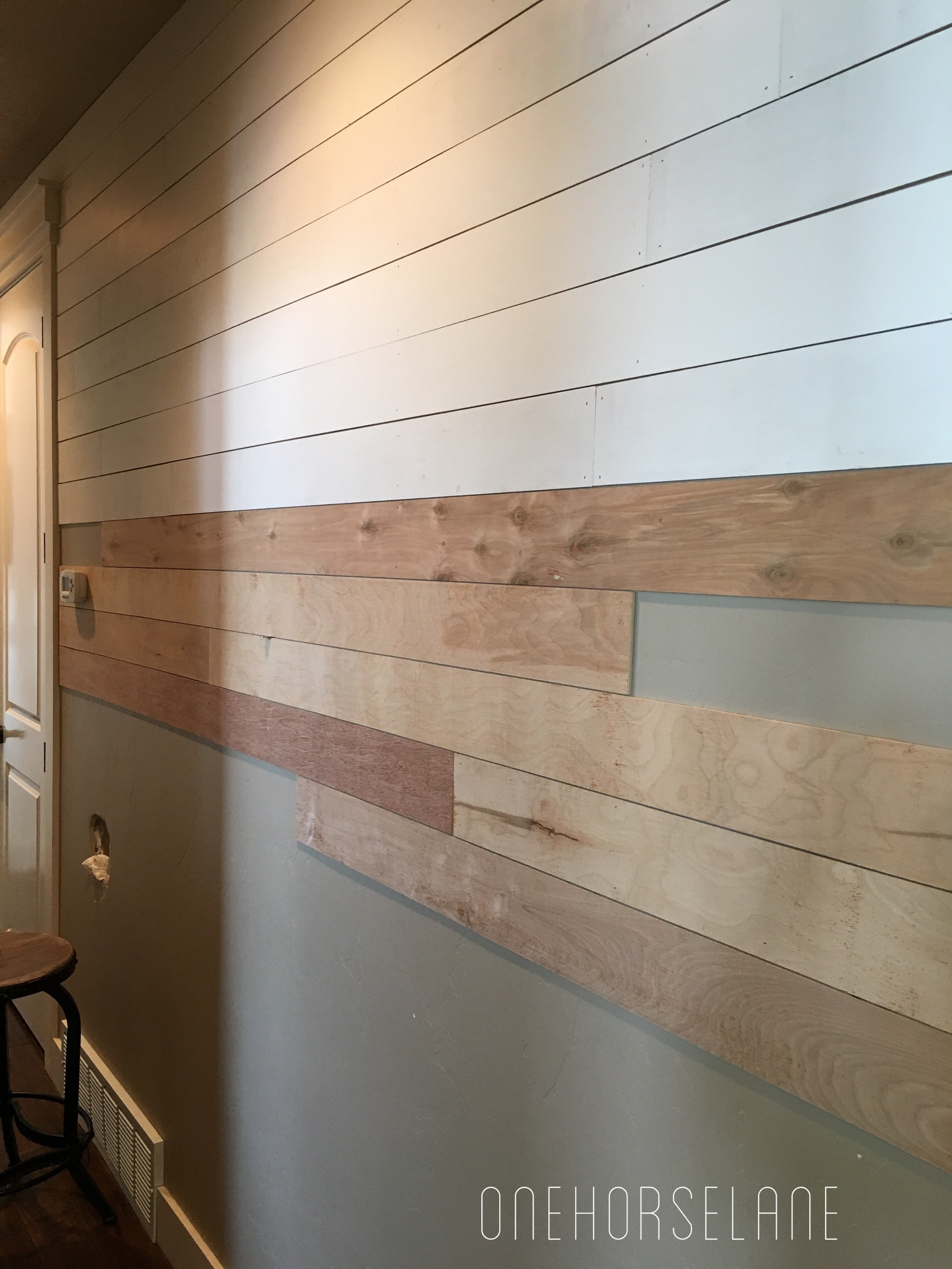 Best ideas about DIY Shiplap Wall . Save or Pin DIY Shiplap Wall…Easy Cheap and Beautiful Part 1 Now.