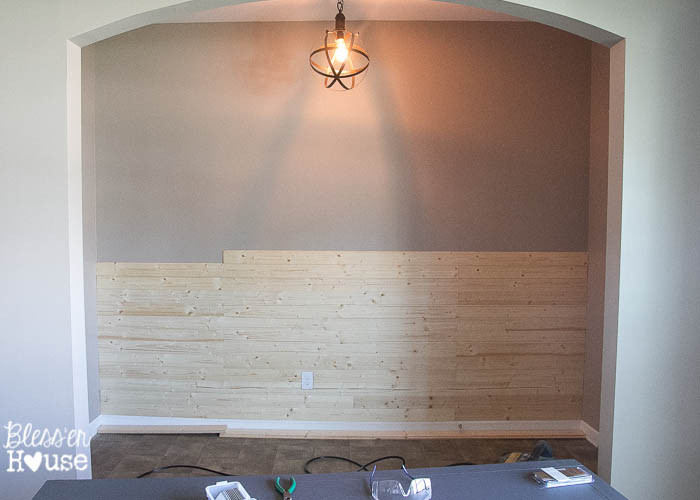 Best ideas about DIY Shiplap Wall . Save or Pin DIY Faux Shiplap Wall Now.