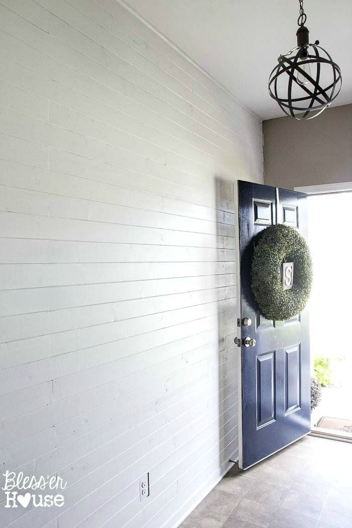 Best ideas about DIY Shiplap Wall . Save or Pin DIY Faux Shiplap Wall Now.