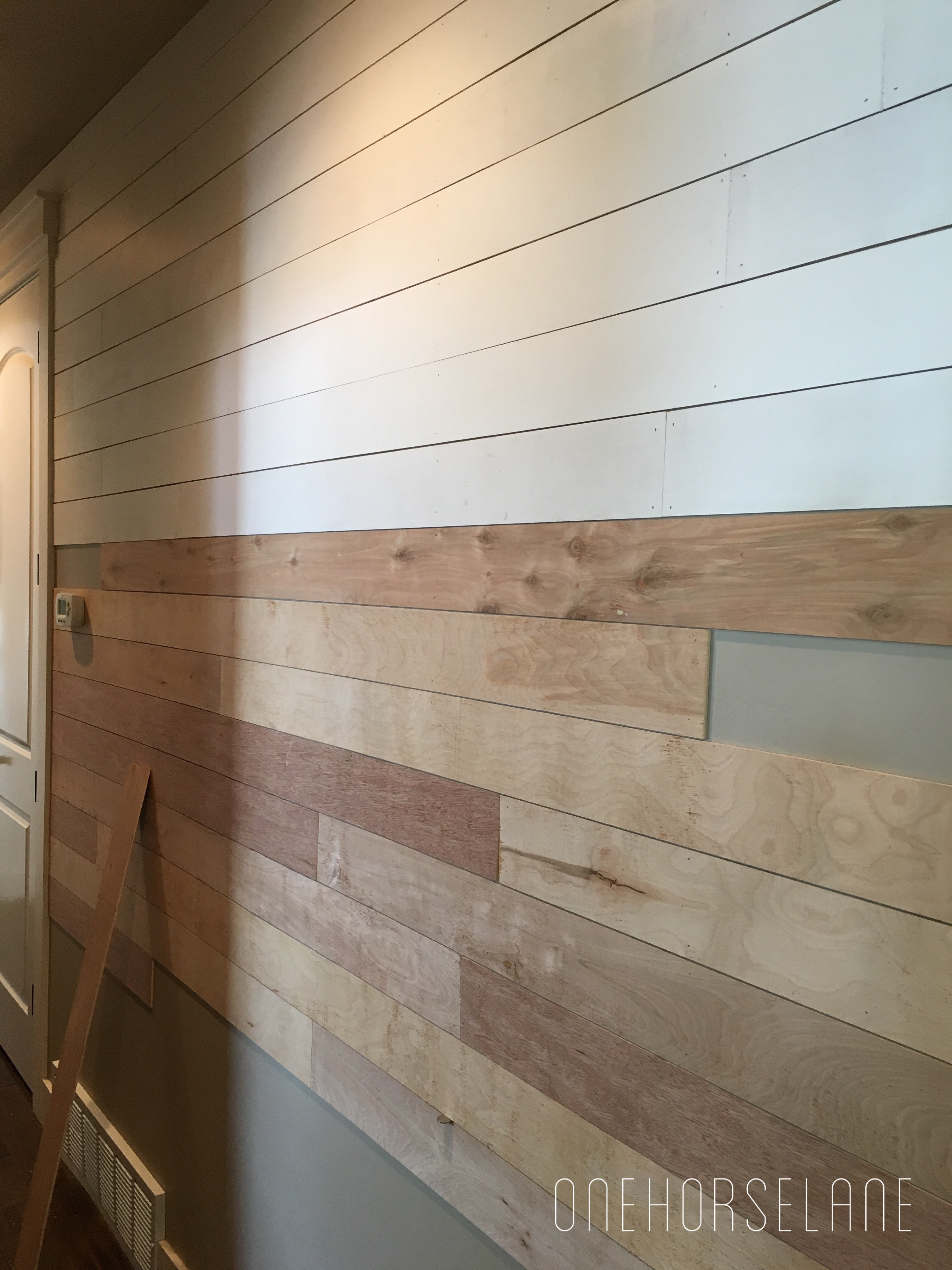 Best ideas about DIY Shiplap Wall . Save or Pin DIY Shiplap Wall…Easy Cheap and Beautiful Part 1 Now.