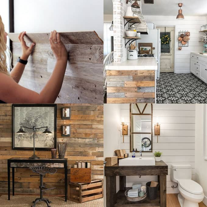 Best ideas about DIY Shiplap Walls
. Save or Pin Shiplap Wall and Pallet Wall 30 Beautiful DIY Wood Wall Now.