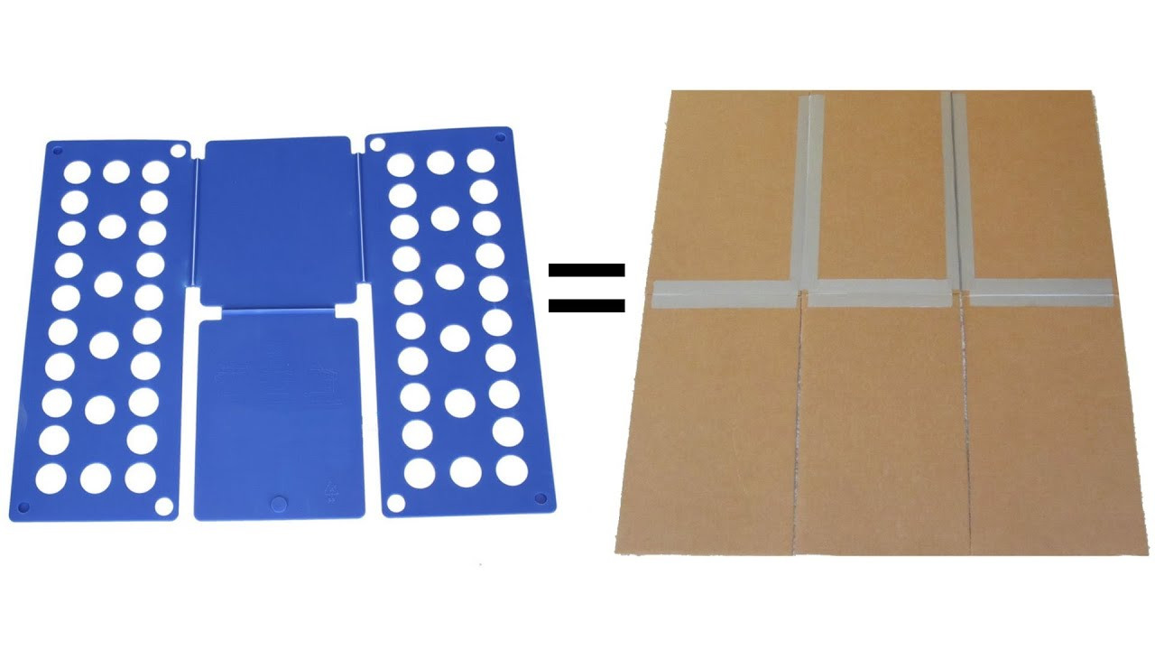 Best ideas about DIY Shirt Folder
. Save or Pin Shirt Folding Board Made from Cardboard and Duct Tape Now.