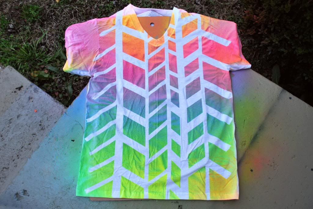 Best ideas about DIY Shirt Painting
. Save or Pin the DIY SPRAY PAINTED T SHIRT Now.