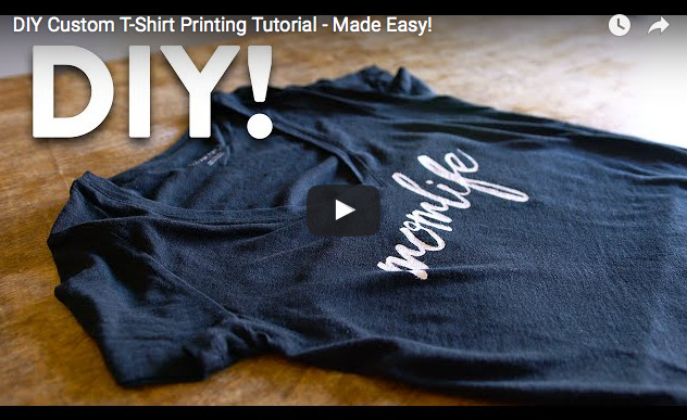 Best ideas about DIY Shirt Printing
. Save or Pin DIY Custom T Shirt Printing Tutorial Made Easy Simply Now.