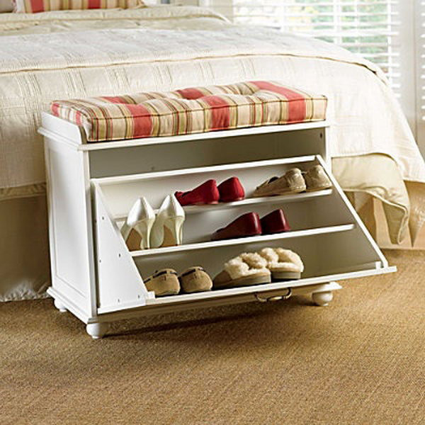 Best ideas about DIY Shoe Bench
. Save or Pin 15 Creative DIY Storage Benches Hative Now.