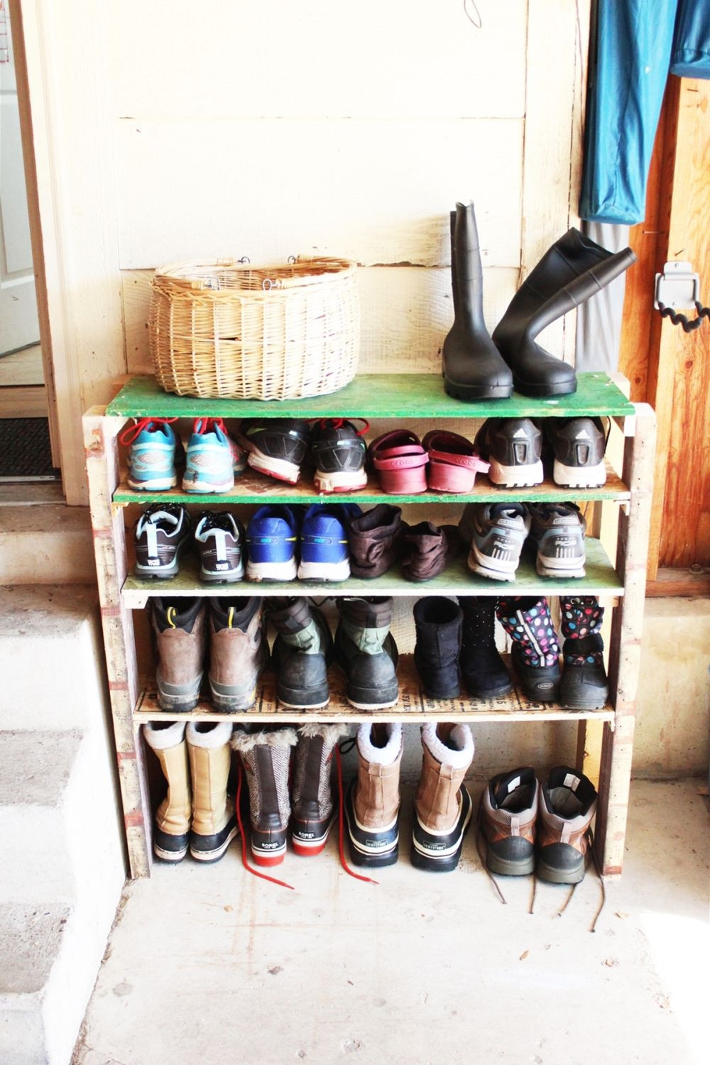 Best ideas about DIY Shoe Cabinet
. Save or Pin DIY Shoe Storage Shelves for Garage An Easy Fast and Now.