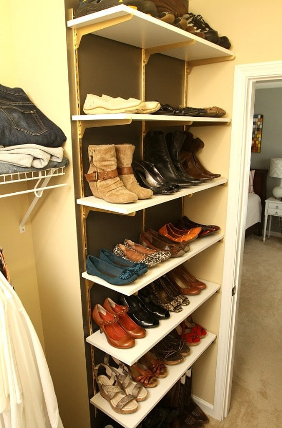 Best ideas about DIY Shoe Organizer For Closet
. Save or Pin 10 Clever and Easy Ways to Organize Your Shoes DIY & Crafts Now.