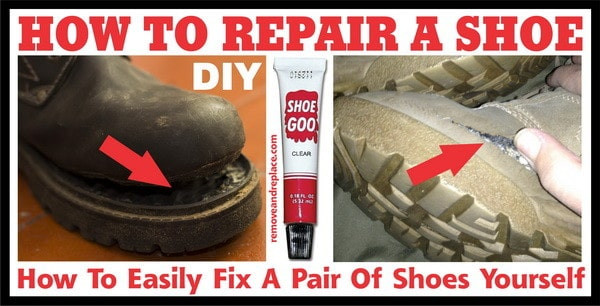 Best ideas about DIY Shoe Repairs
. Save or Pin RemoveandReplace Now.