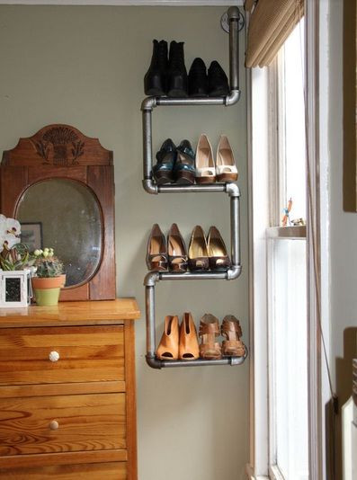 Best ideas about DIY Shoe Storage Ideas For Small Spaces
. Save or Pin 20 Creative Shoe Storage Ideas For Small Spaces Now.