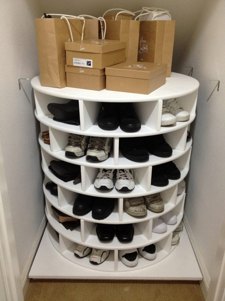 Best ideas about DIY Shoe Storage
. Save or Pin DIY Lazy Susan Shoe Storage Now.