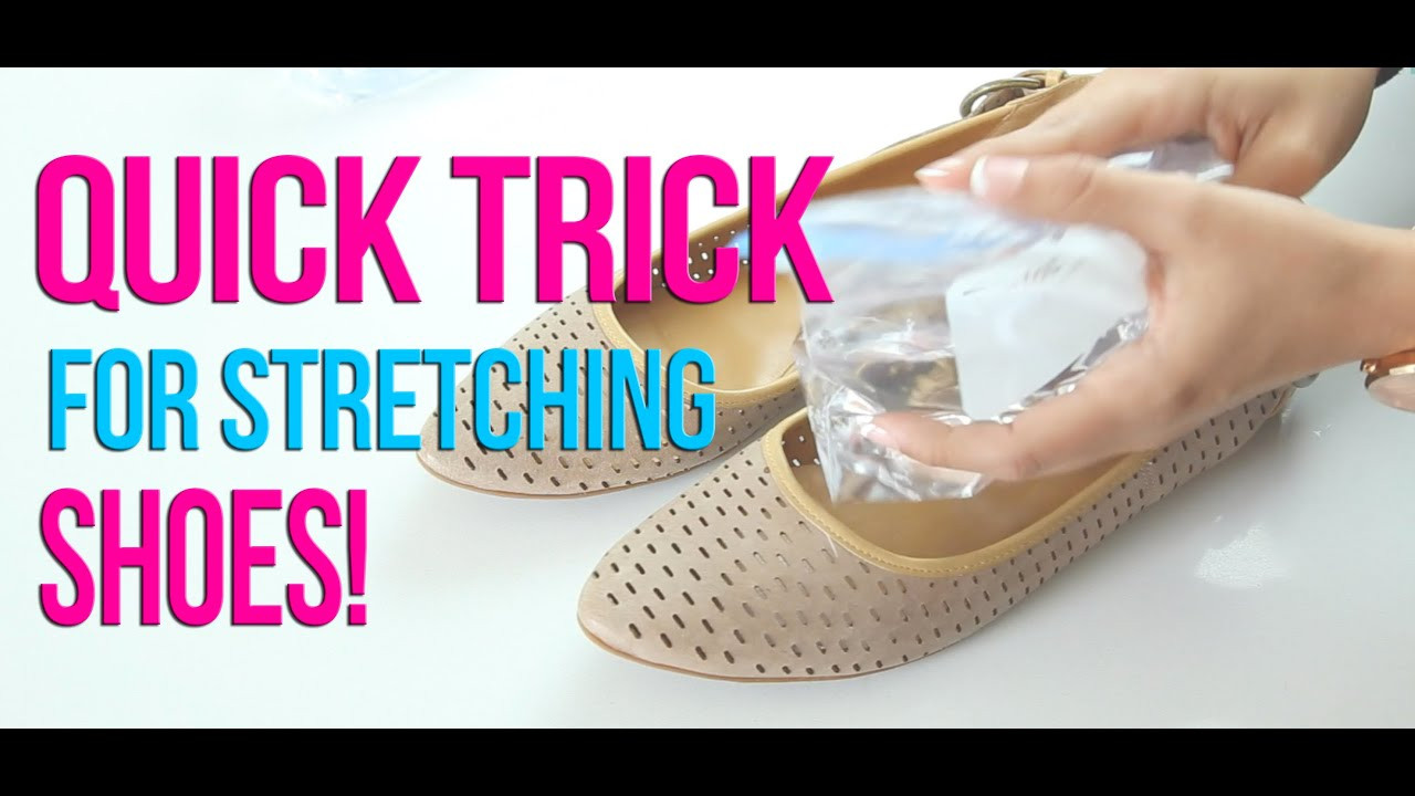 Best ideas about DIY Shoe Stretcher . Save or Pin Shoe Stretching Trick To Make Any Shoe Fit Now.