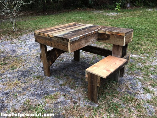 Best ideas about DIY Shooters Bench
. Save or Pin DIY Recycled Wood Shooting Bench Now.