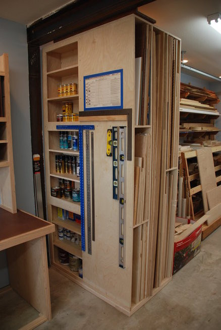 Best ideas about DIY Shop Organization
. Save or Pin Sheet Stock Storage by WoodScrap LumberJocks Now.