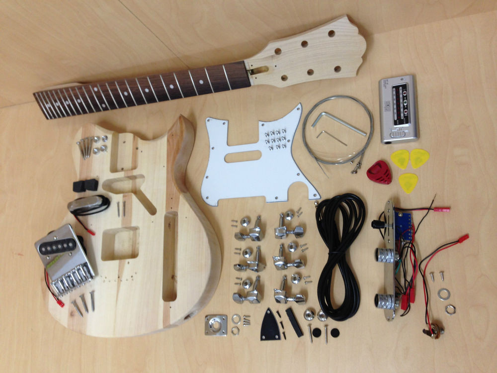 Best ideas about DIY Short Scale Bass Kit
. Save or Pin Ei38 3 4 Size Short Scale TE Style Electric Guitar DIY Kit Now.