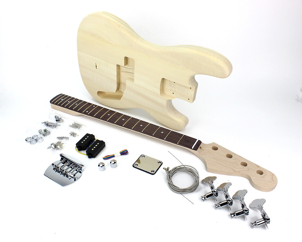 Best ideas about DIY Short Scale Bass Kit
. Save or Pin Pit Bull Guitars PB 30 Electric Bass Guitar Kit 30" Scale Now.