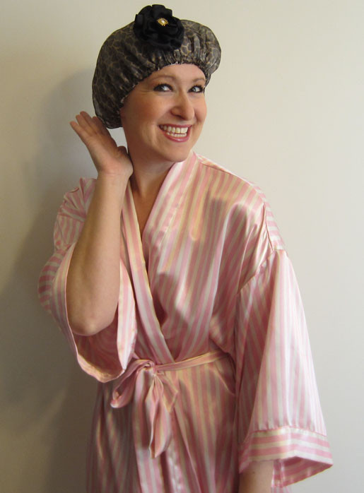 Best ideas about DIY Shower Cap
. Save or Pin DIY Shower Cap with Optional Ribbon Rosette Now.