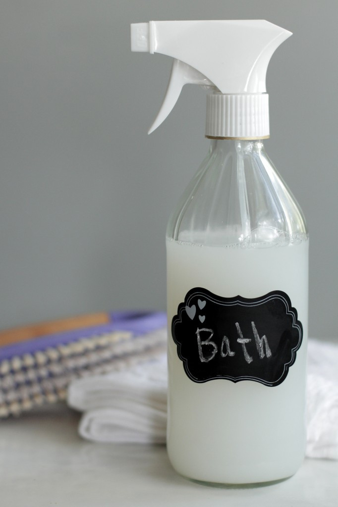 Best ideas about DIY Shower Cleaner
. Save or Pin DIY All In e Bathroom Cleaner Live Simply Now.