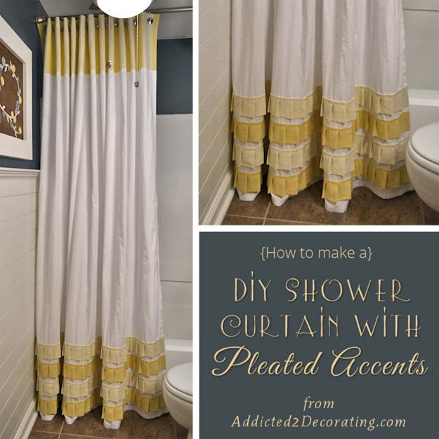 Best ideas about DIY Shower Curtain
. Save or Pin 35 Fun DIY Bathroom Decor Ideas You Need Right Now Now.