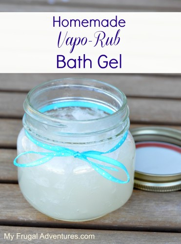 Best ideas about DIY Shower Gel
. Save or Pin Homemade Vick s Vapo Rub Shower Gel My Frugal Adventures Now.