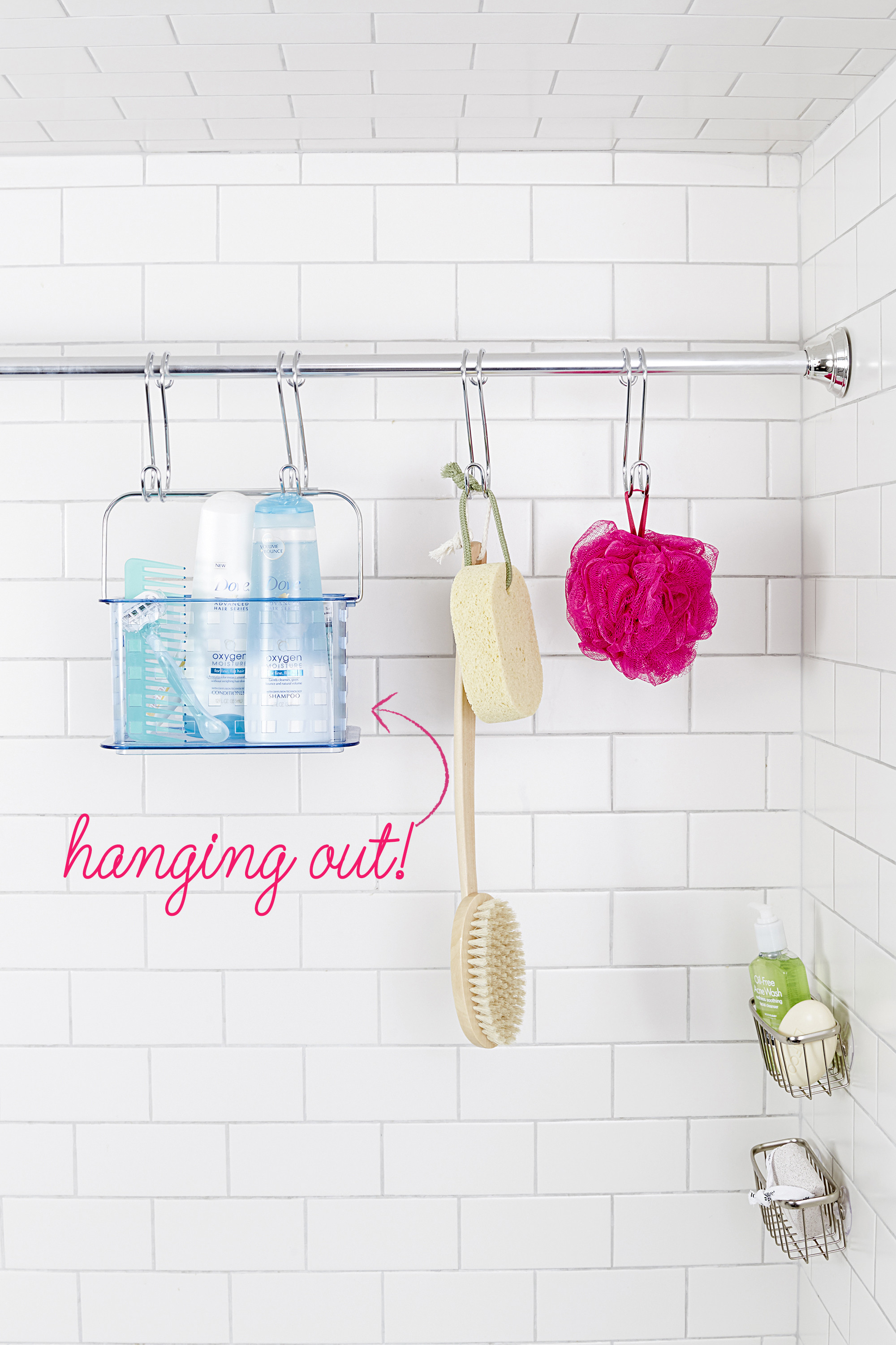 Best ideas about DIY Shower Organizer
. Save or Pin Bathroom Organizing Hacks DIY Projects For the Bathroom Now.
