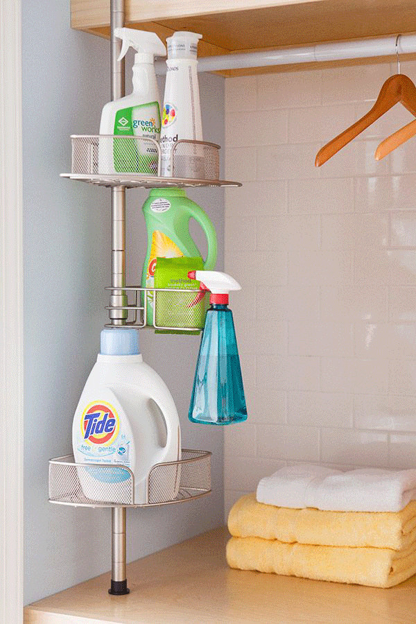 Best ideas about DIY Shower Organizer
. Save or Pin 20 DIY Laundry Room Projects Now.