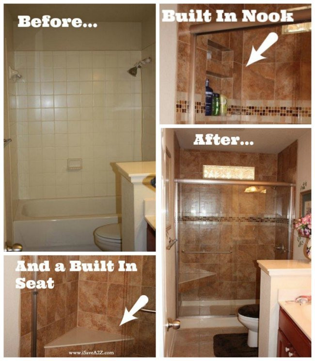 Best ideas about DIY Shower Remodeling
. Save or Pin 12 Bud Friendly DIY Remodeling Projects For Your Bathroom Now.