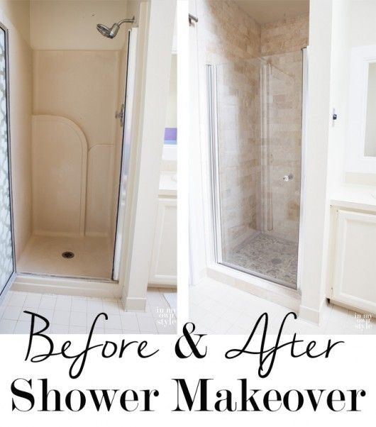 Best ideas about DIY Shower Stall
. Save or Pin Check out this shower makeover using discounted travertine Now.