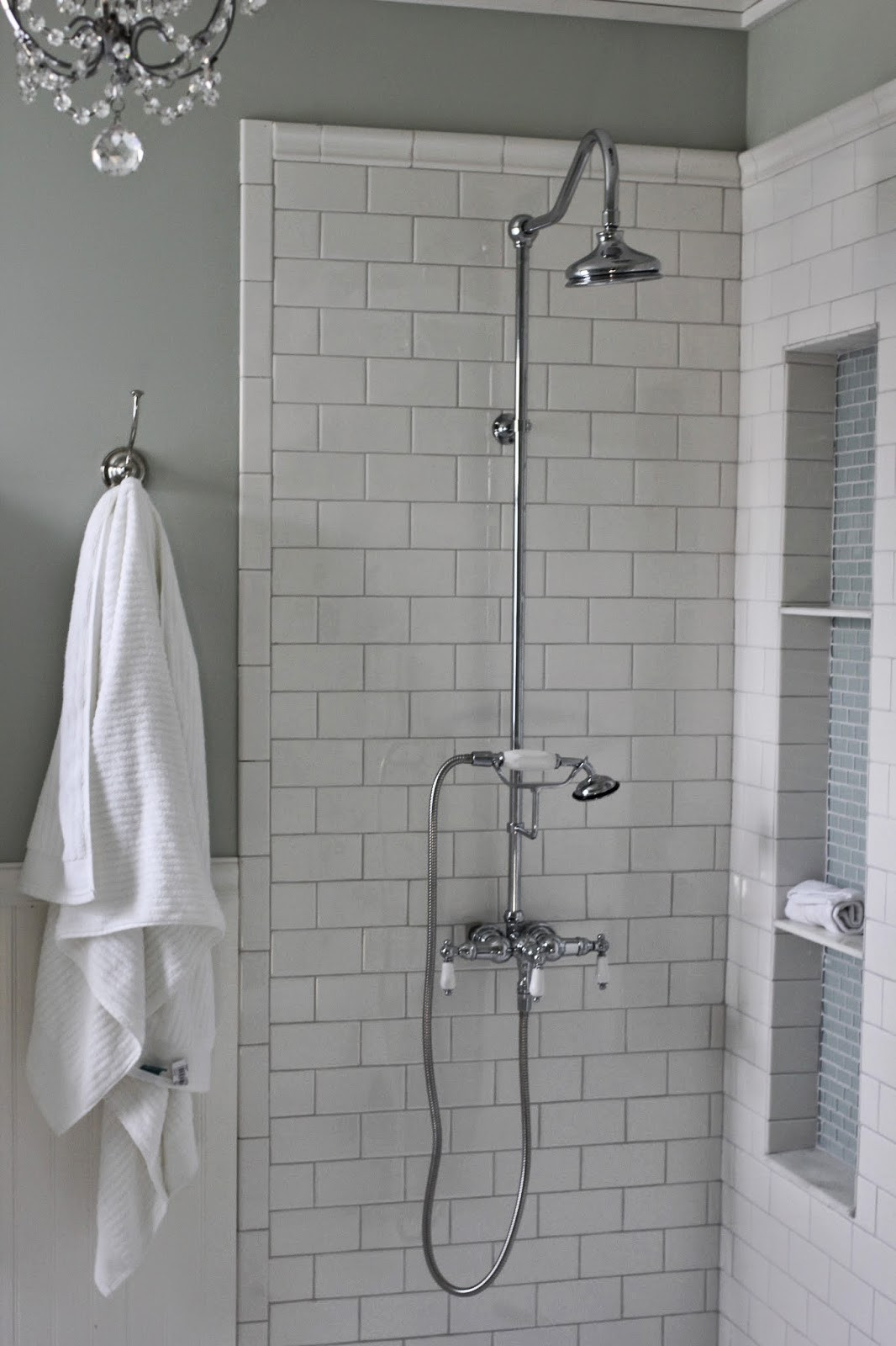 Best ideas about DIY Shower Tile
. Save or Pin Golden Boys and Me Shower Niche Tutorial Now.