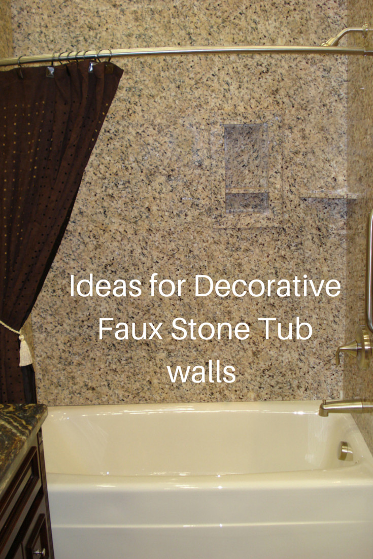 Best ideas about DIY Shower Wall Ideas
. Save or Pin Ideas for easy to install DIY decorative faux stone tub Now.