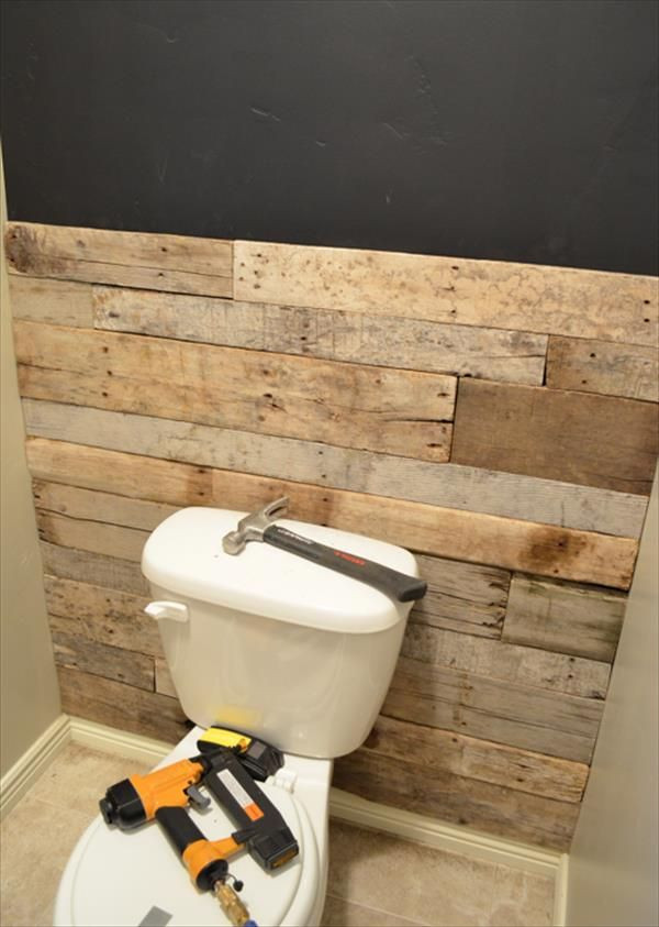 Best ideas about DIY Shower Wall Ideas
. Save or Pin DIY Tutorial Pallet Bathroom Wall Now.